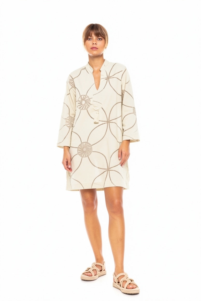 Pink Label - Beachwear Moon Embrodery