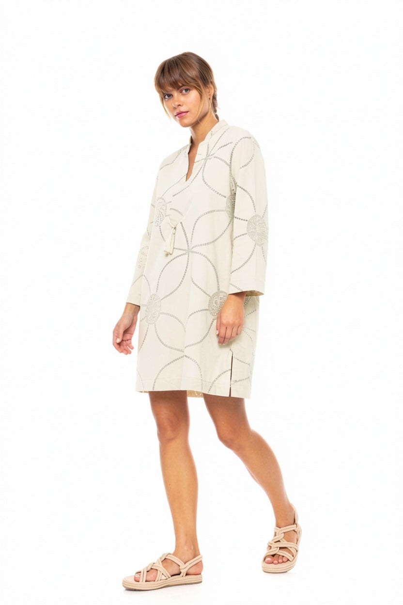 Pink Label - Beachwear Moon Embrodery