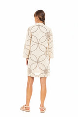Pink Label - Beachwear Moon Embrodery