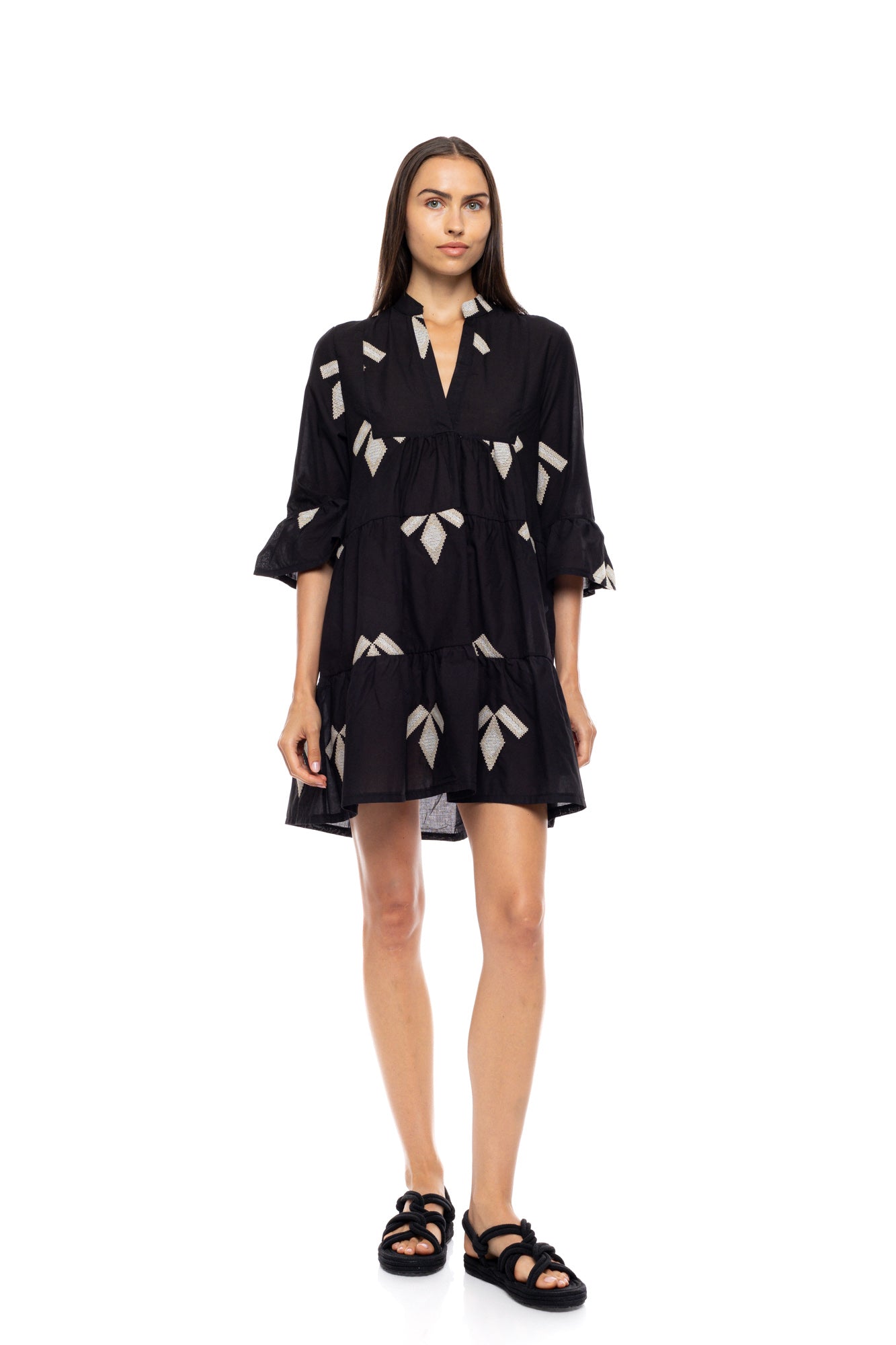 Pink Label - Beachwear Marocco Embrodery