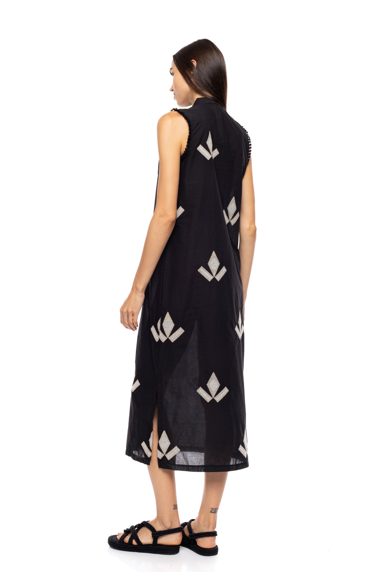 Pink Label - Beachwear Marocco Embrodery