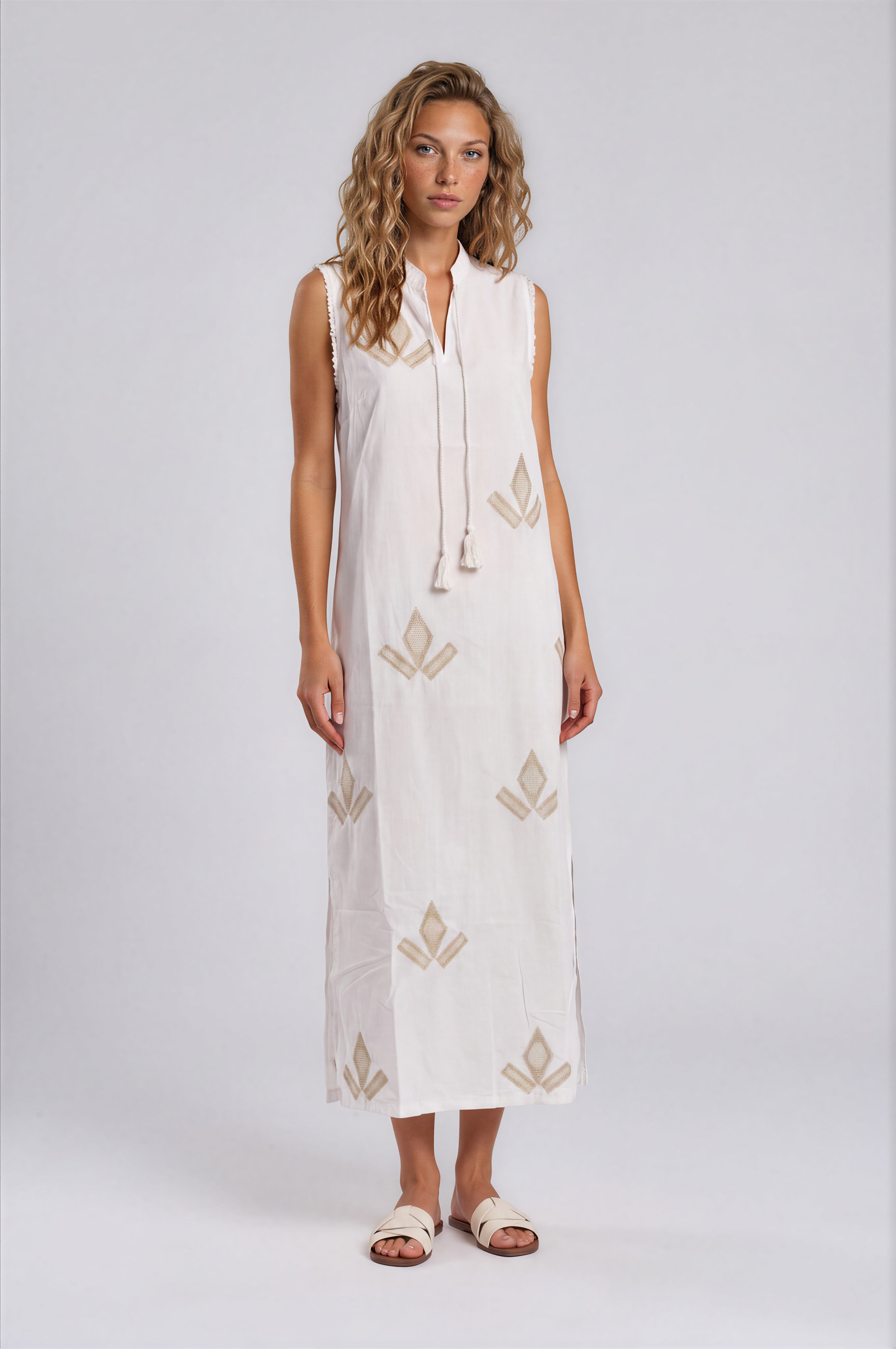 Pink Label - Beachwear Marocco Embrodery