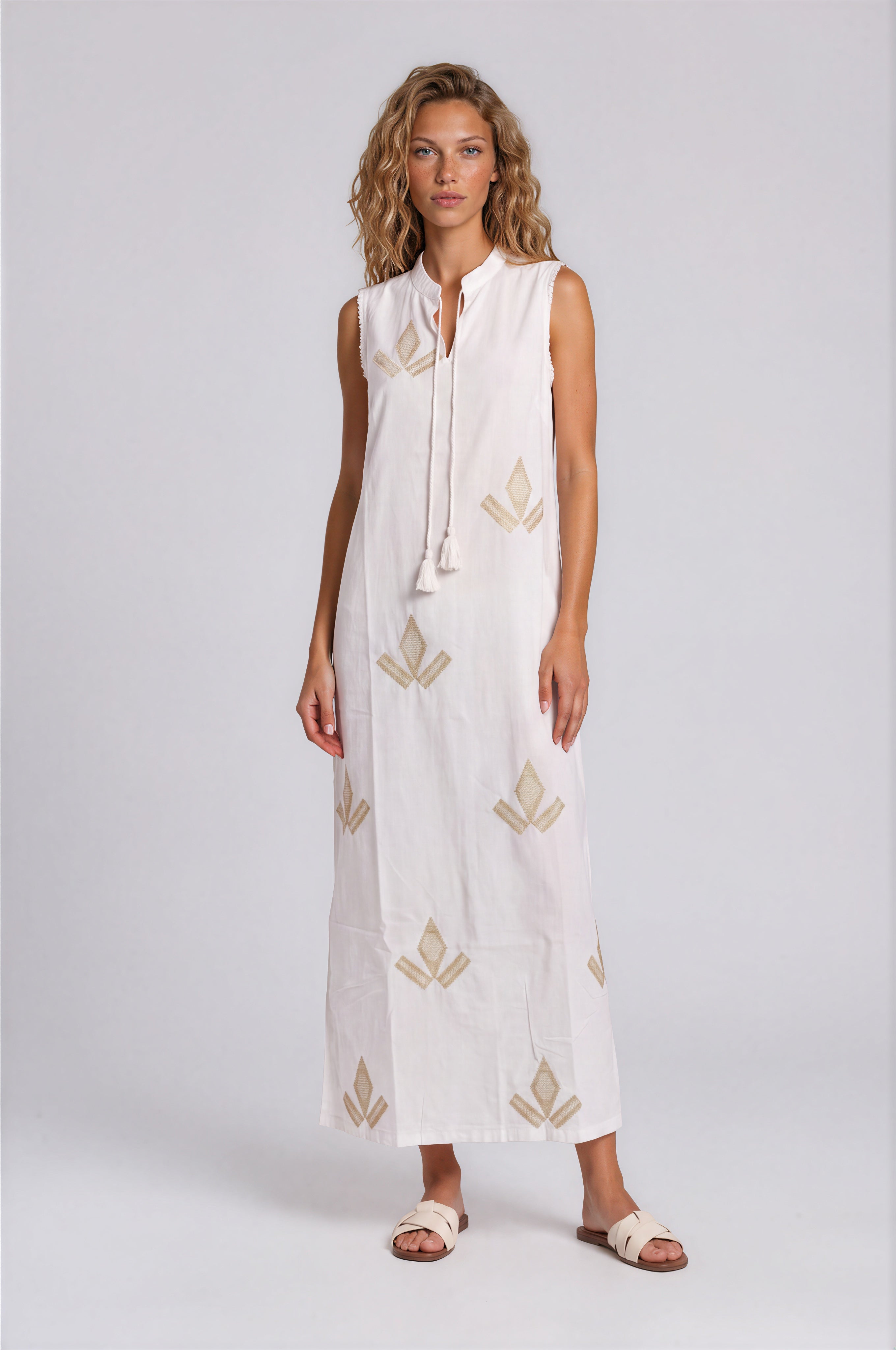 Pink Label - Beachwear Marocco Embrodery