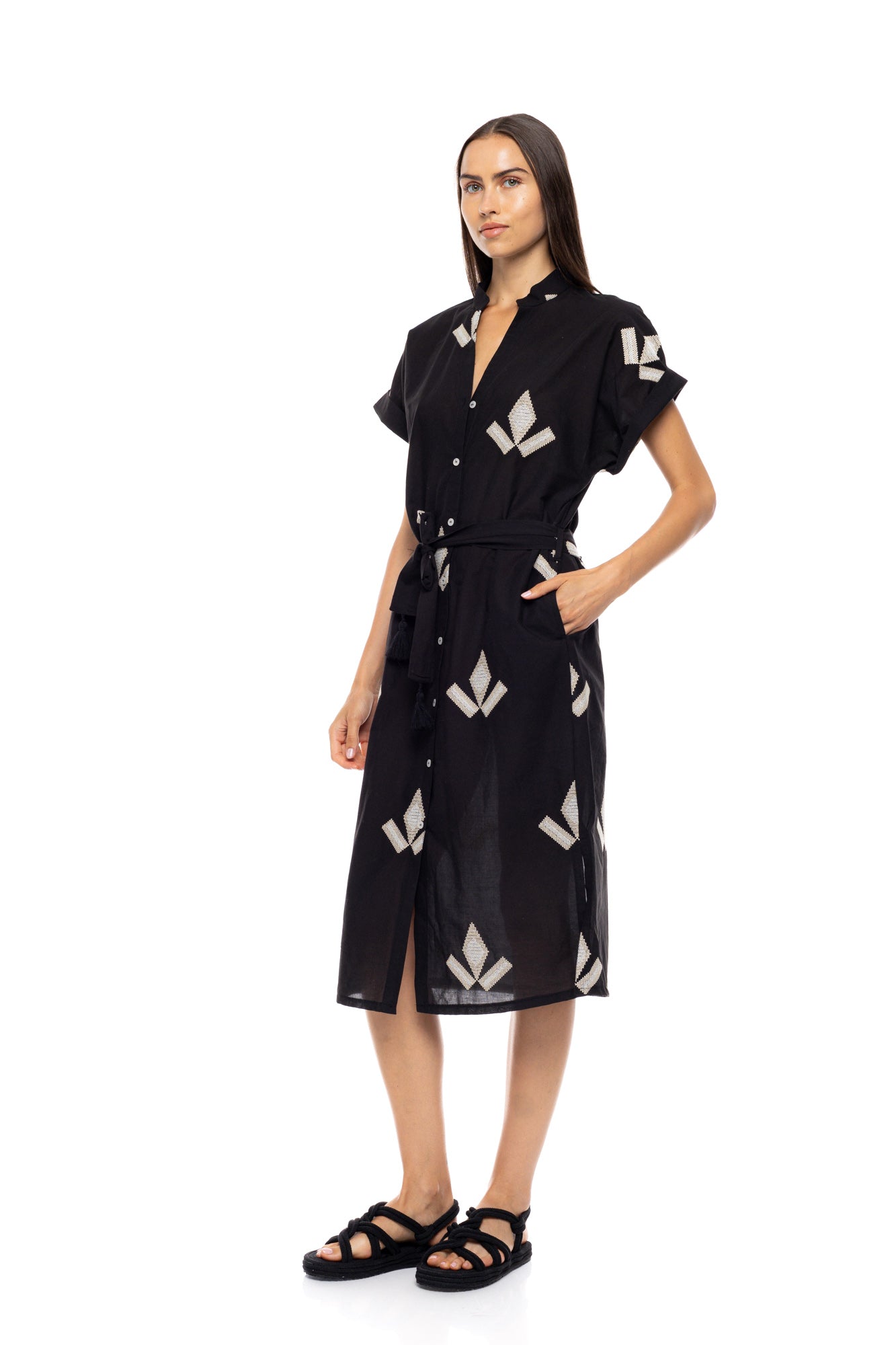 Pink Label - Beachwear Marocco Embrodery