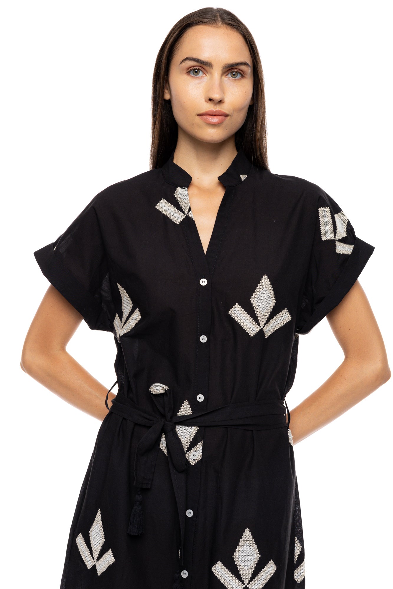 Pink Label - Beachwear Marocco Embrodery