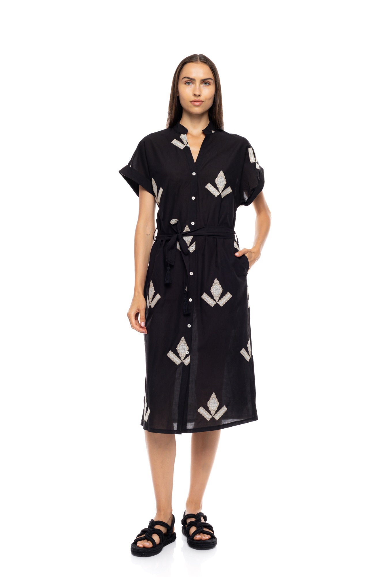 Pink Label - Beachwear Marocco Embrodery