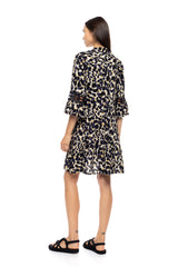 Pink Label - Beachwear Yellow Leopard