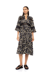 Pink Label - Beachwear Yellow Leopard