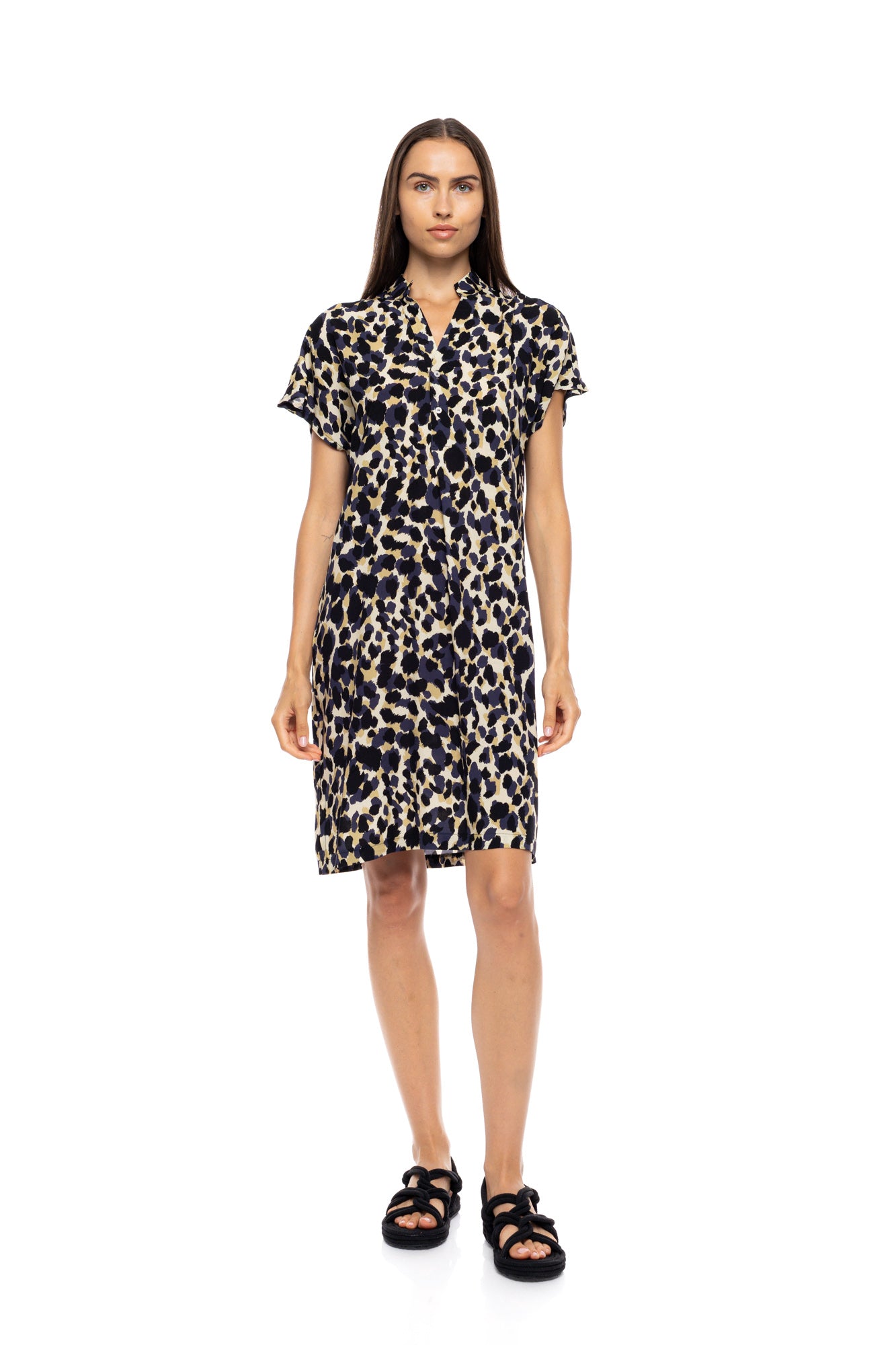 Pink Label - Beachwear Yellow Leopard