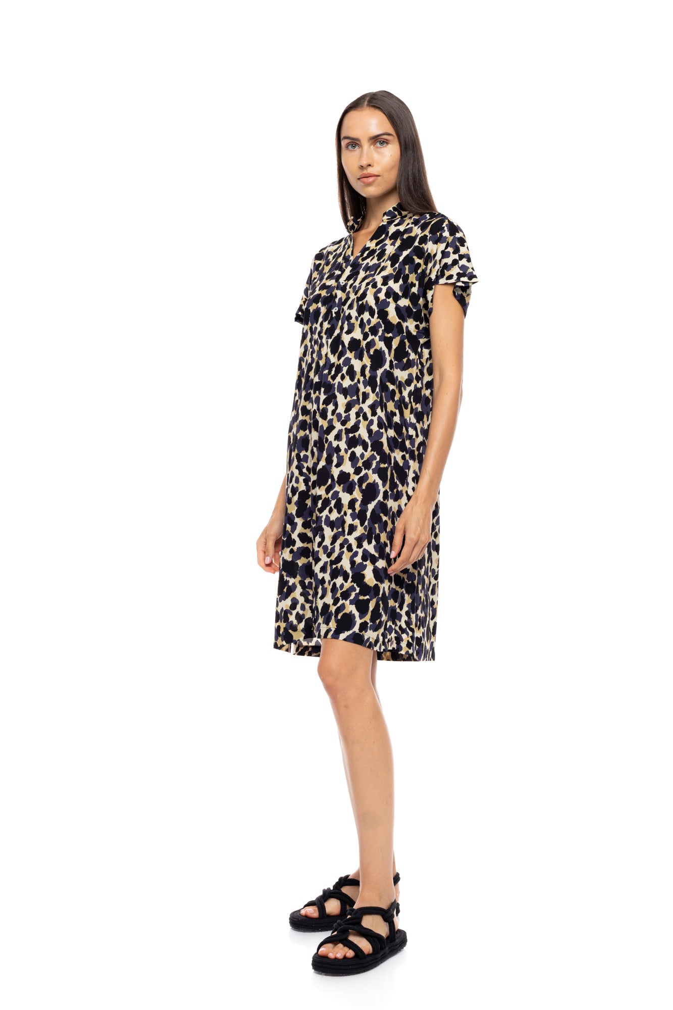 Pink Label - Beachwear Yellow Leopard