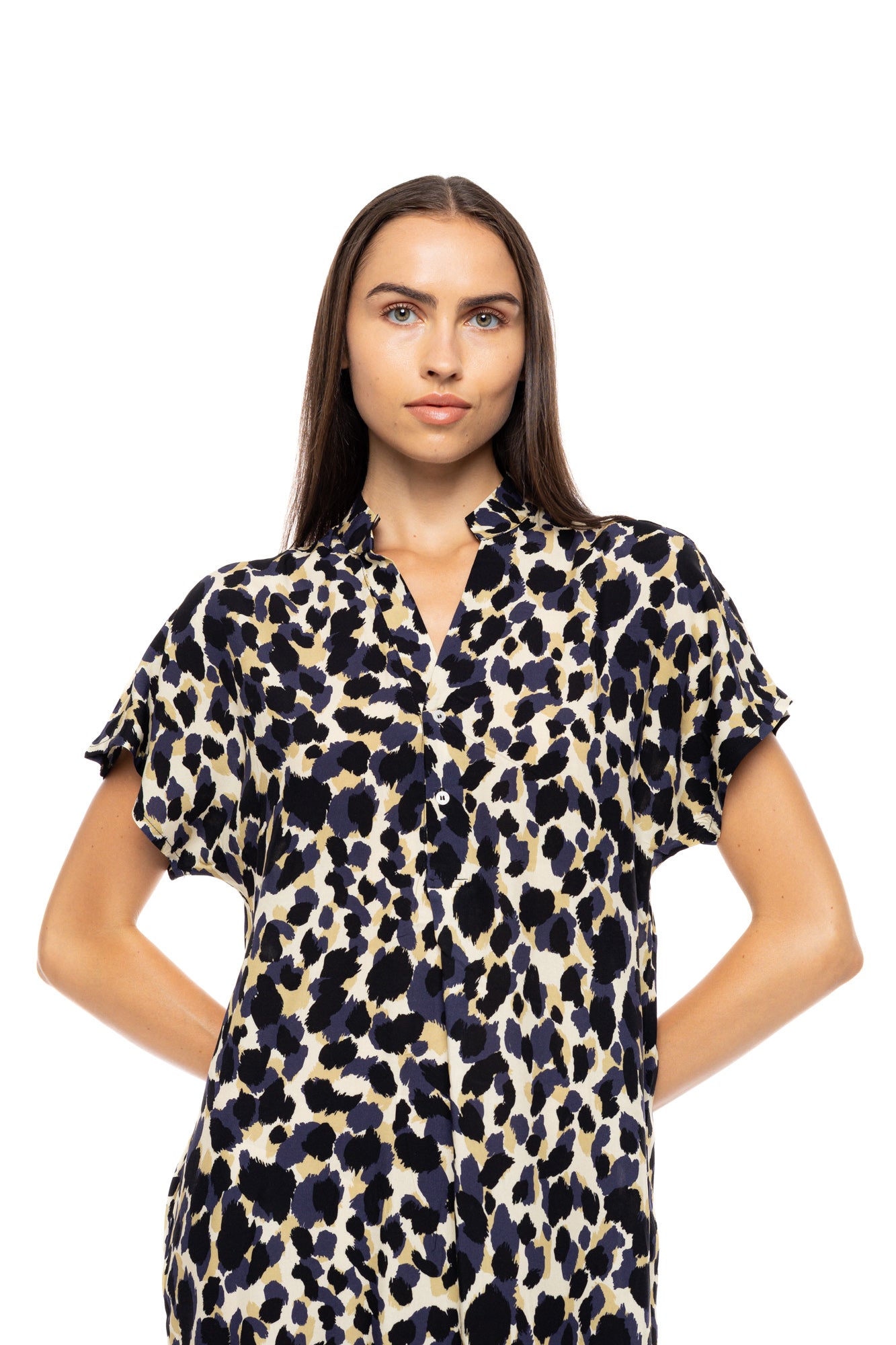 Pink Label - Beachwear Yellow Leopard