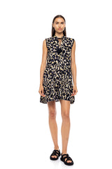 Pink Label - Beachwear Yellow Leopard