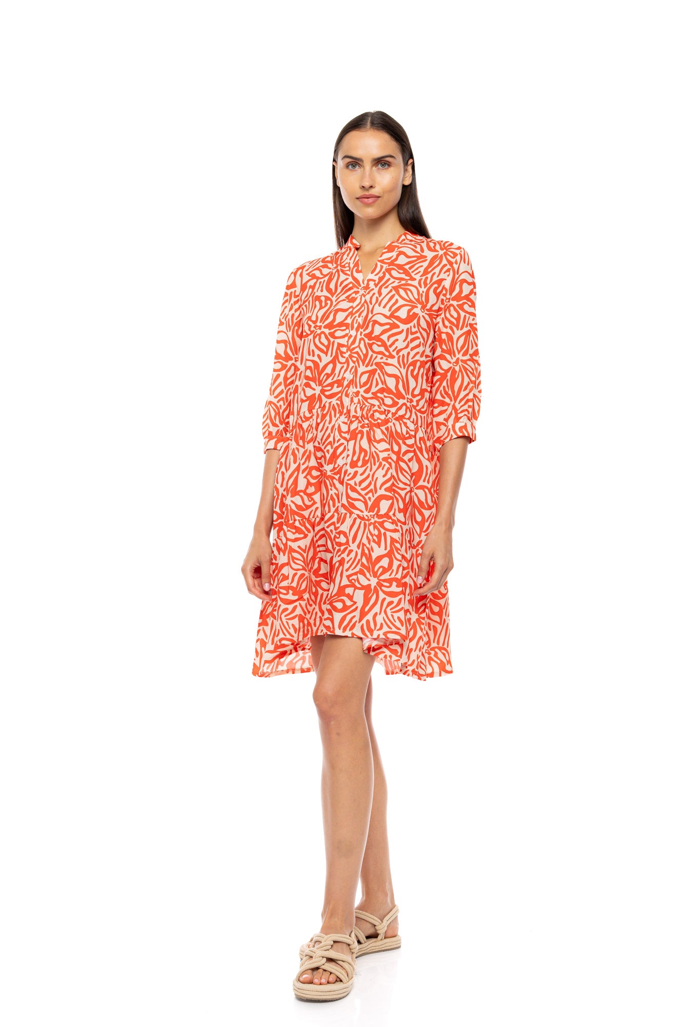 Pink Label - Beachwear Coral Flower