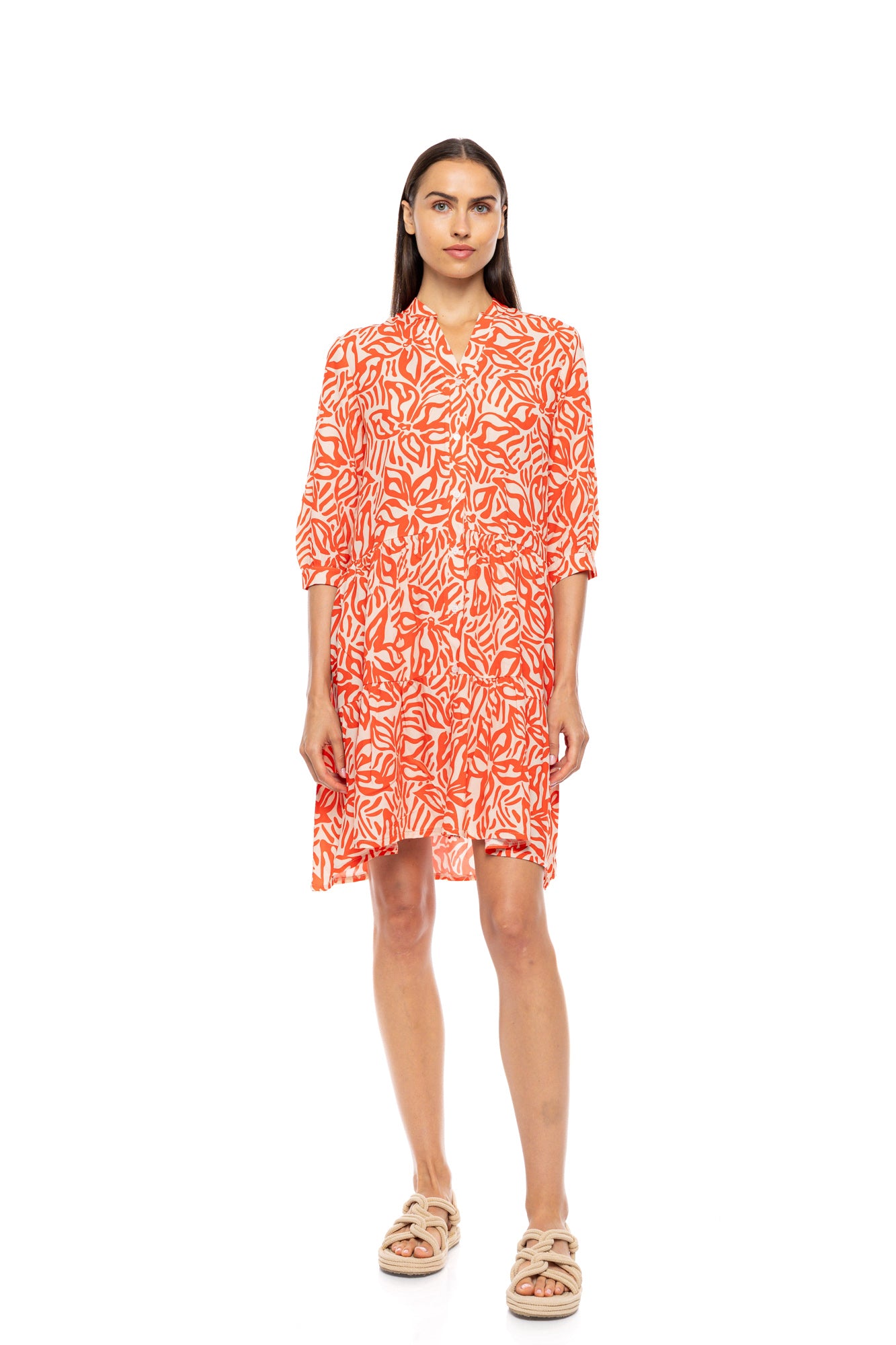 Pink Label - Beachwear Coral Flower