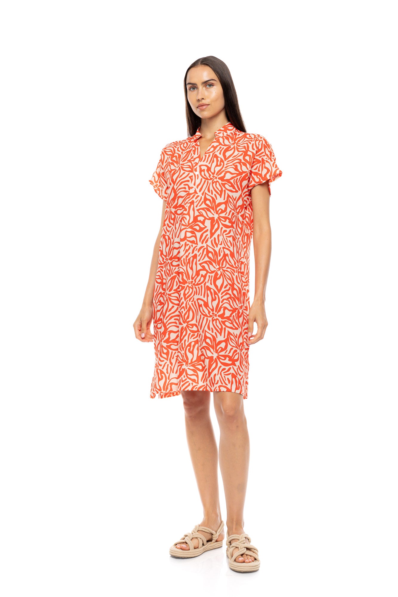 Pink Label - Beachwear Coral Flower