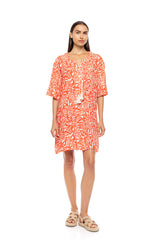 Pink Label - Beachwear Coral Flower