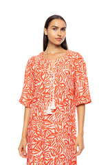 Pink Label - Beachwear Coral Flower