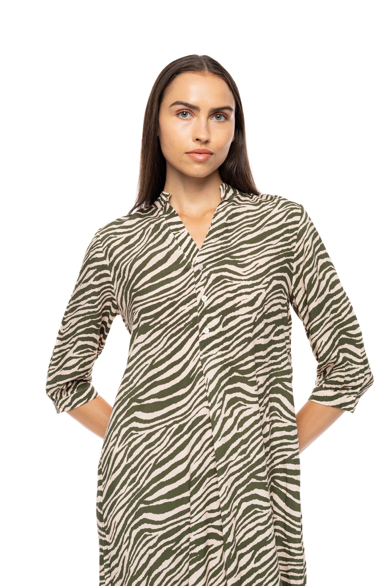 Pink Label - Beachwear Bilbao Green Leo