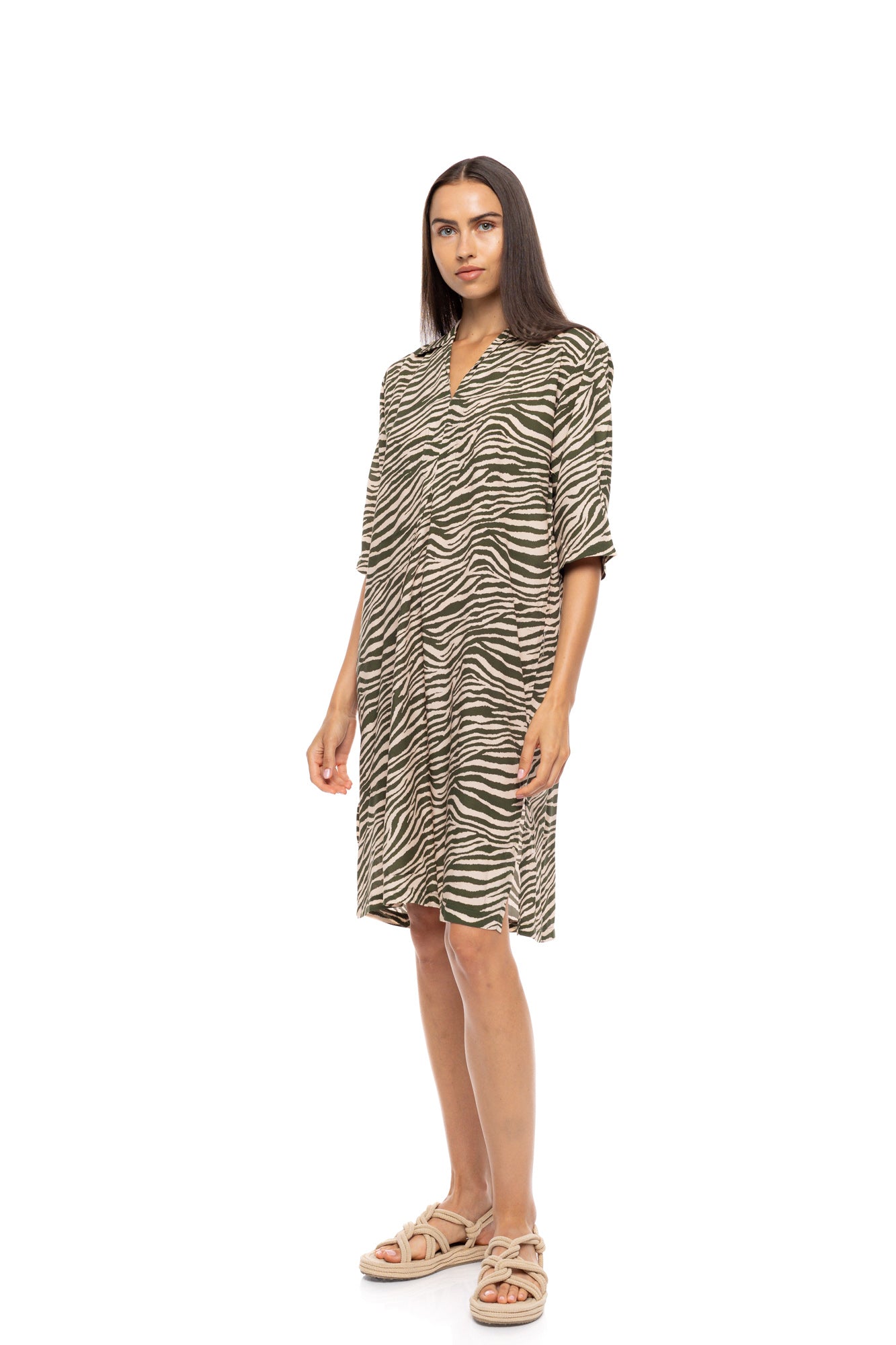 Pink Label - Beachwear Bilbao Green Leo