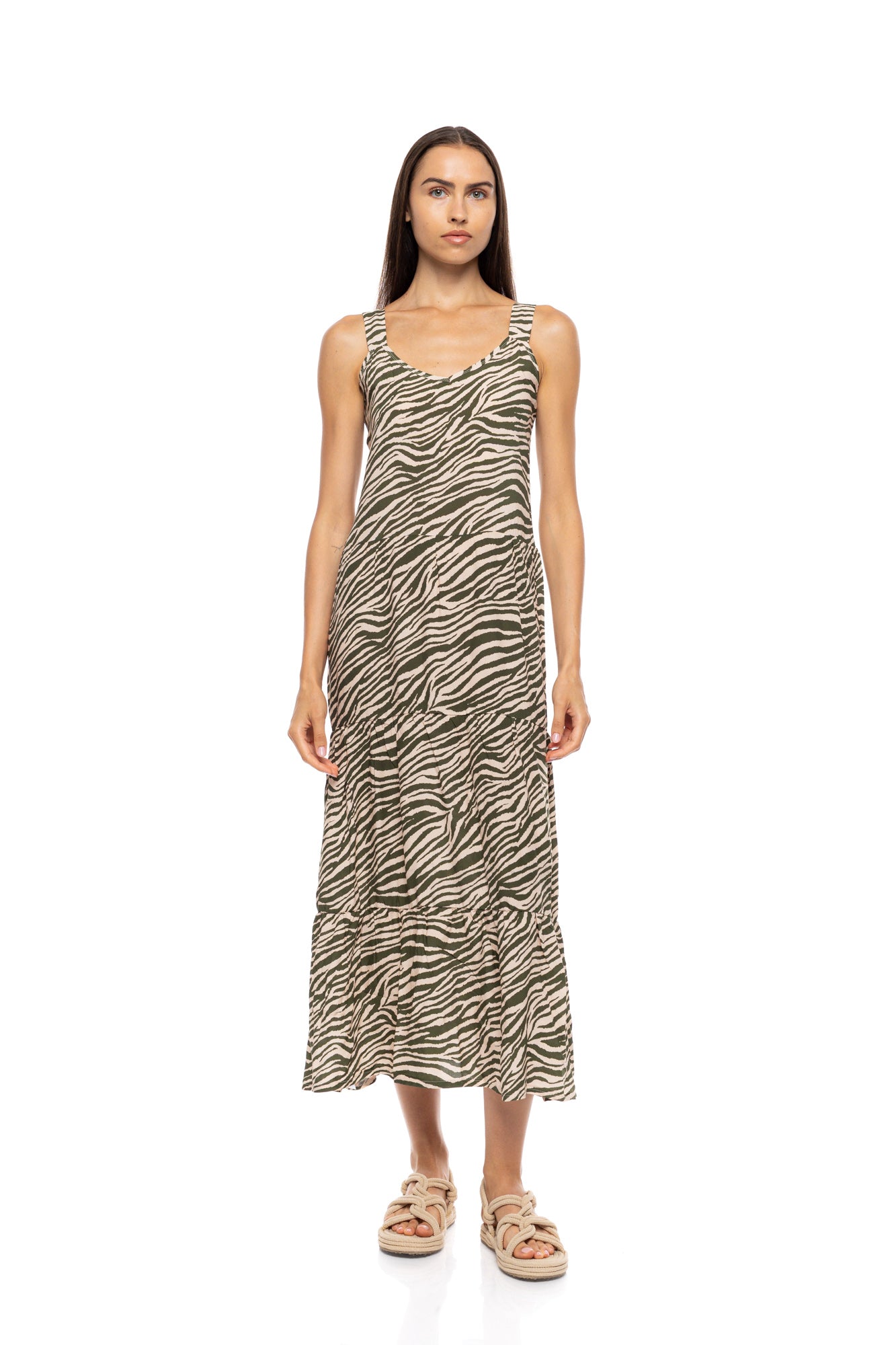 Pink Label - Beachwear Bilbao Green Leo