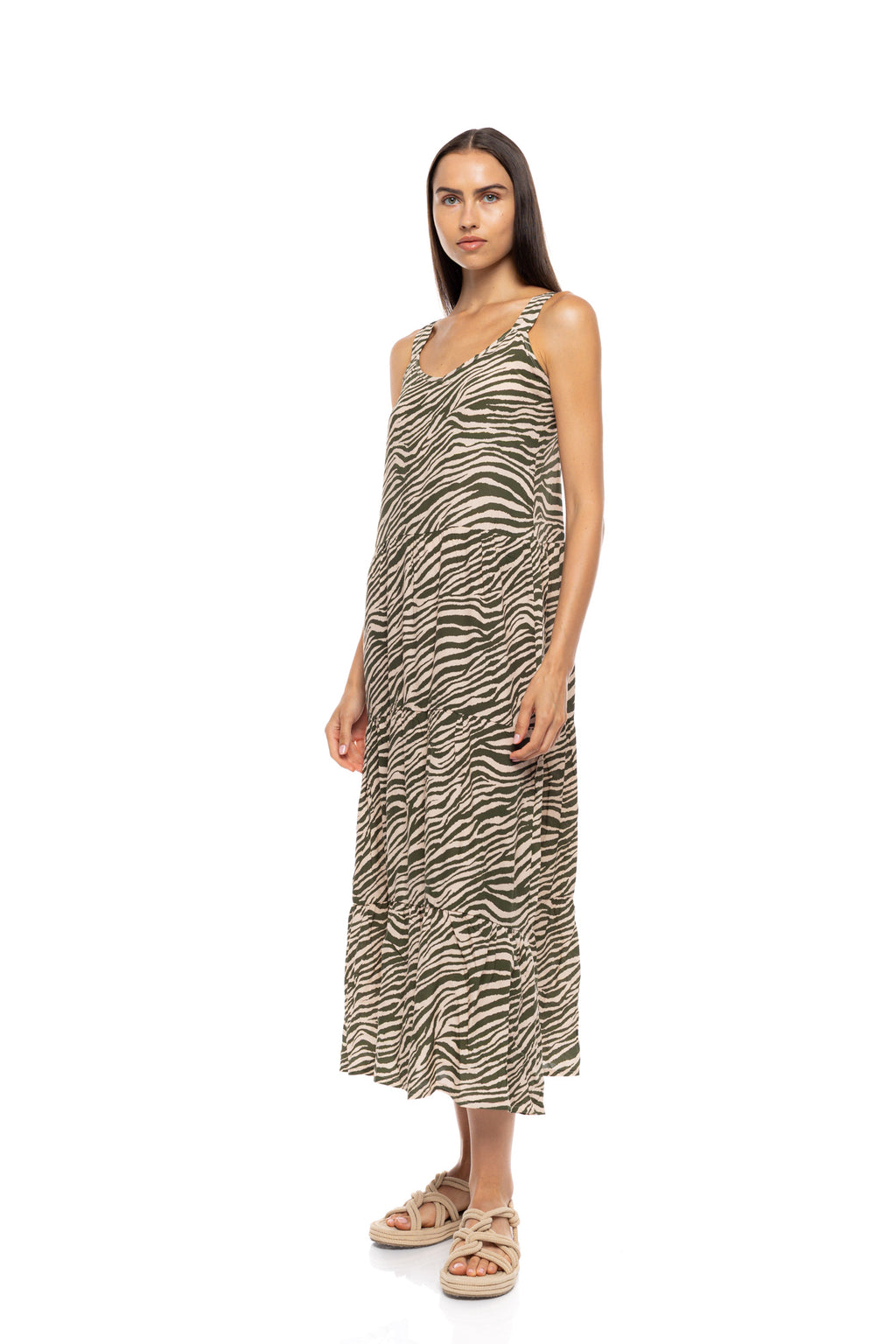 Pink Label - Beachwear Bilbao Green Leo