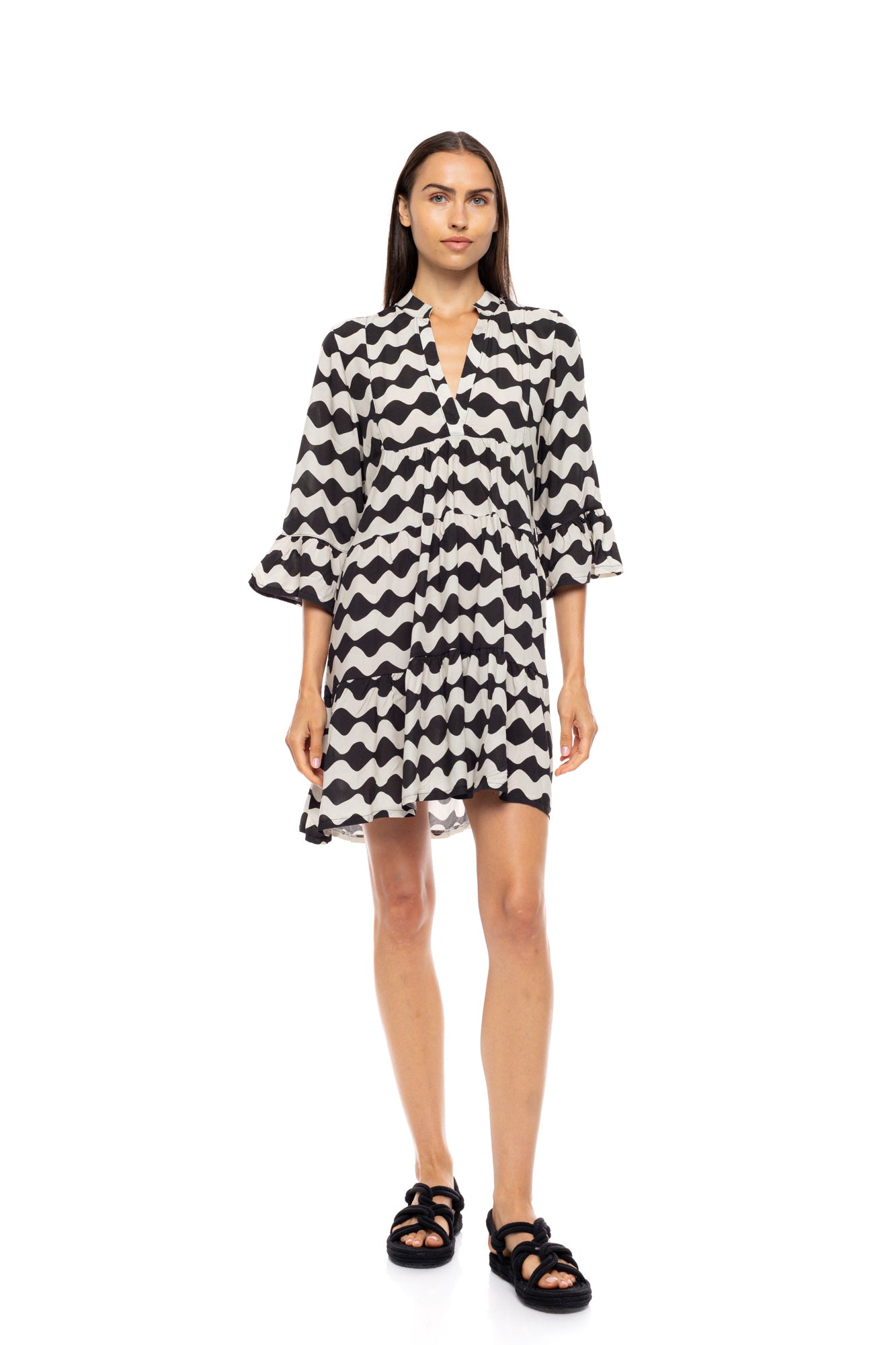 Pink Label - Beachwear Off White Wave