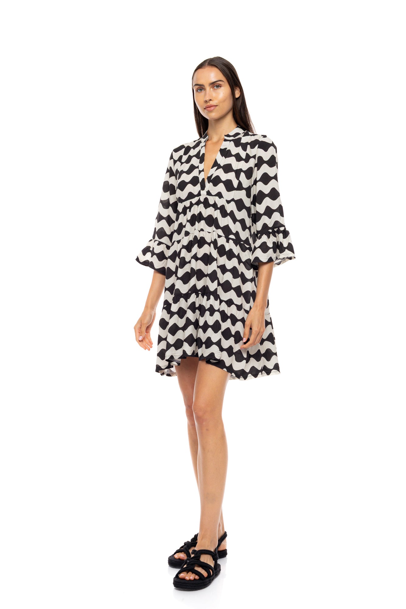 Pink Label - Beachwear Off White Wave