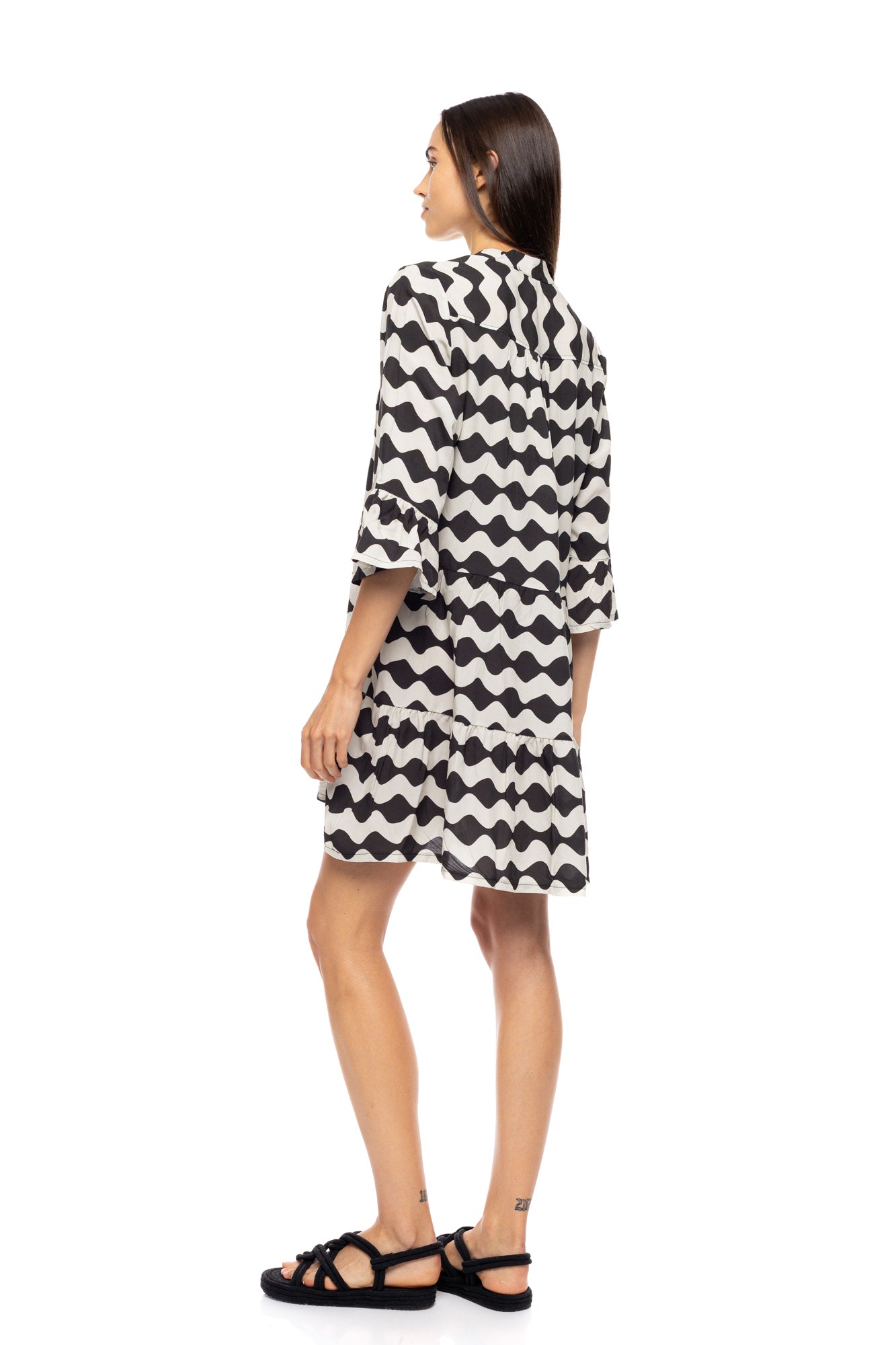 Pink Label - Beachwear Off White Wave