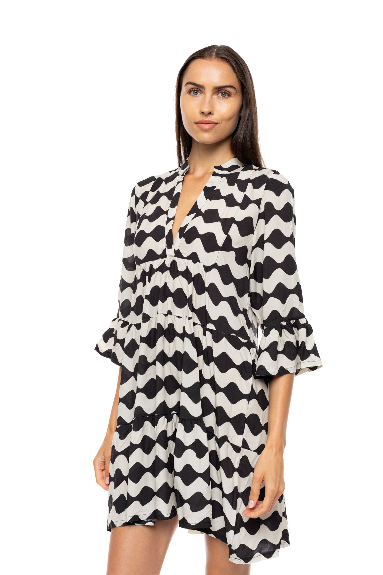 Pink Label - Beachwear Off White Wave