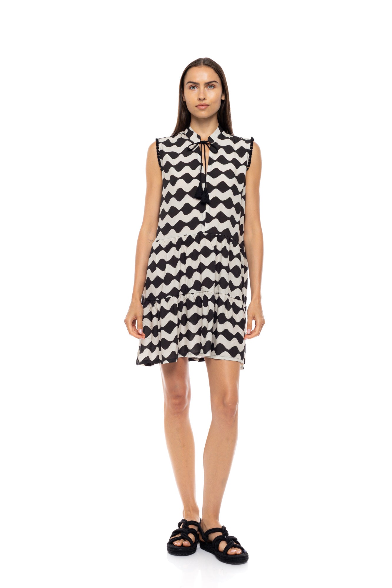 Pink Label - Beachwear Off White Wave