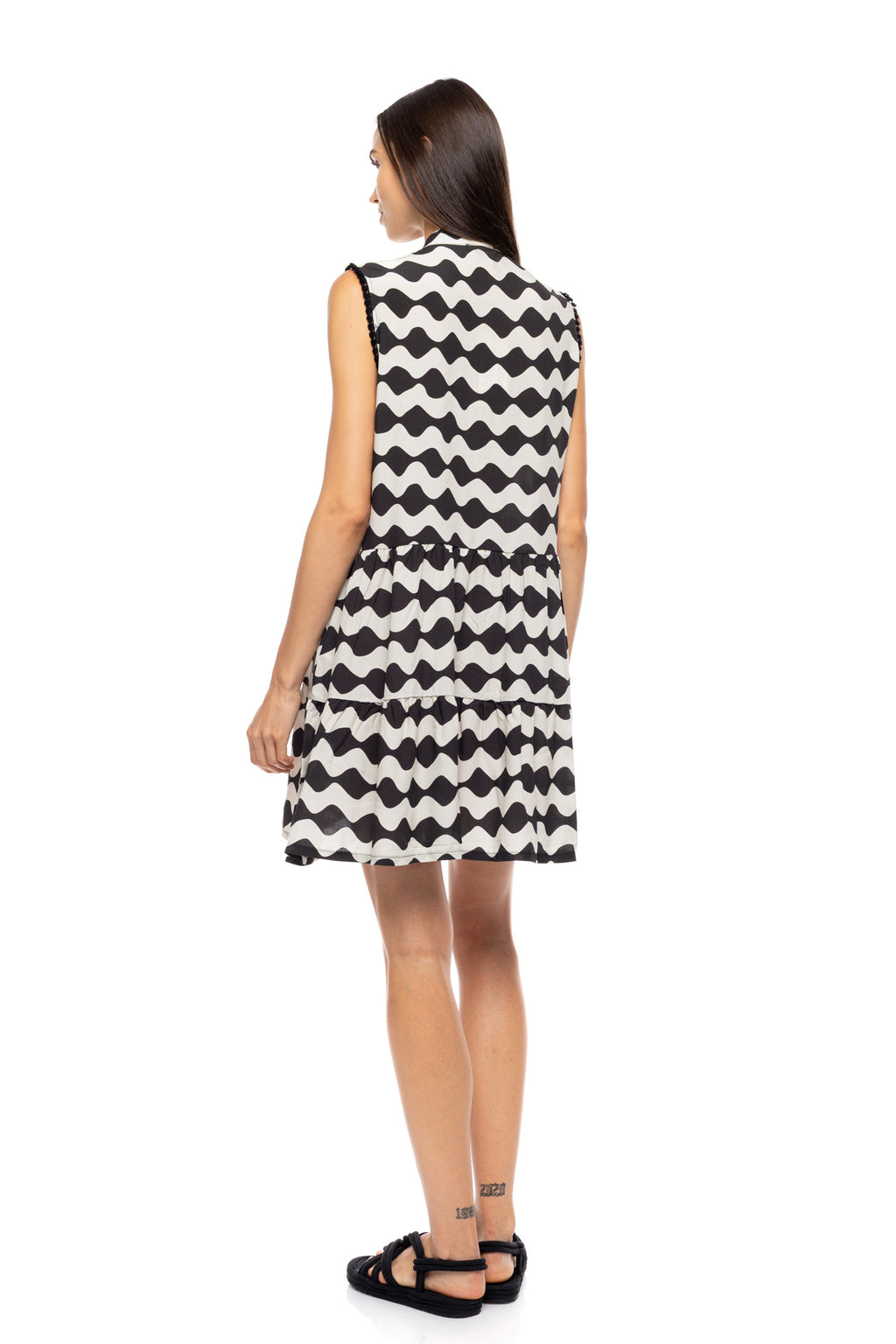 Pink Label - Beachwear Off White Wave