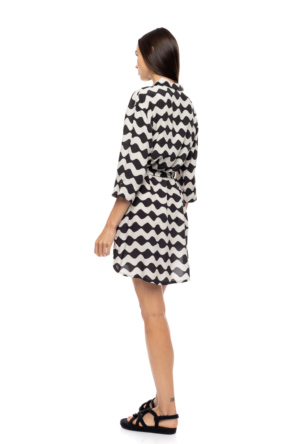 Pink Label - Beachwear Off White Wave