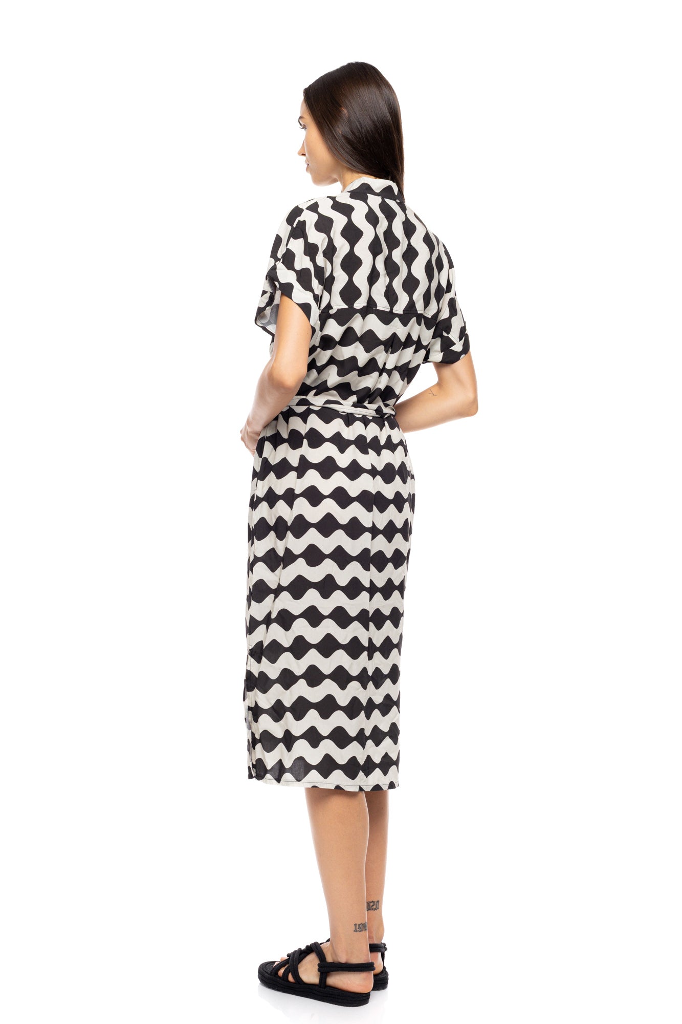Pink Label - Beachwear Off White Wave