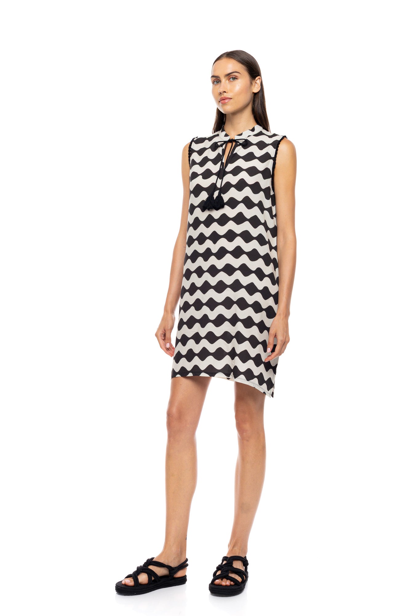 Pink Label - Beachwear Off White Wave