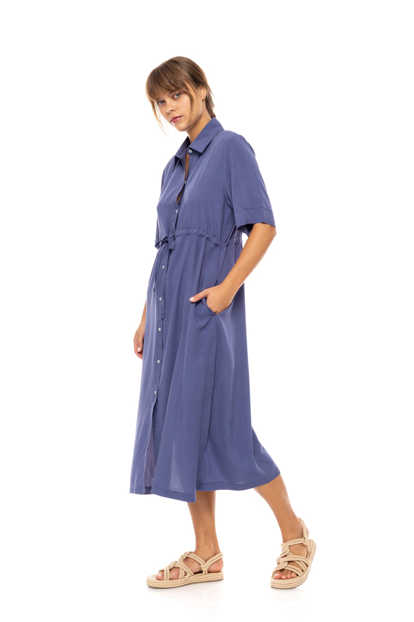 Pink Label - Beachwear Midi Solid