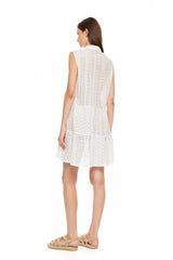 Pink Label - Beachwear Sleeveless Embrodery