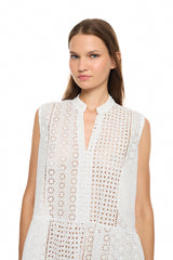 Pink Label - Beachwear Sleeveless Embrodery