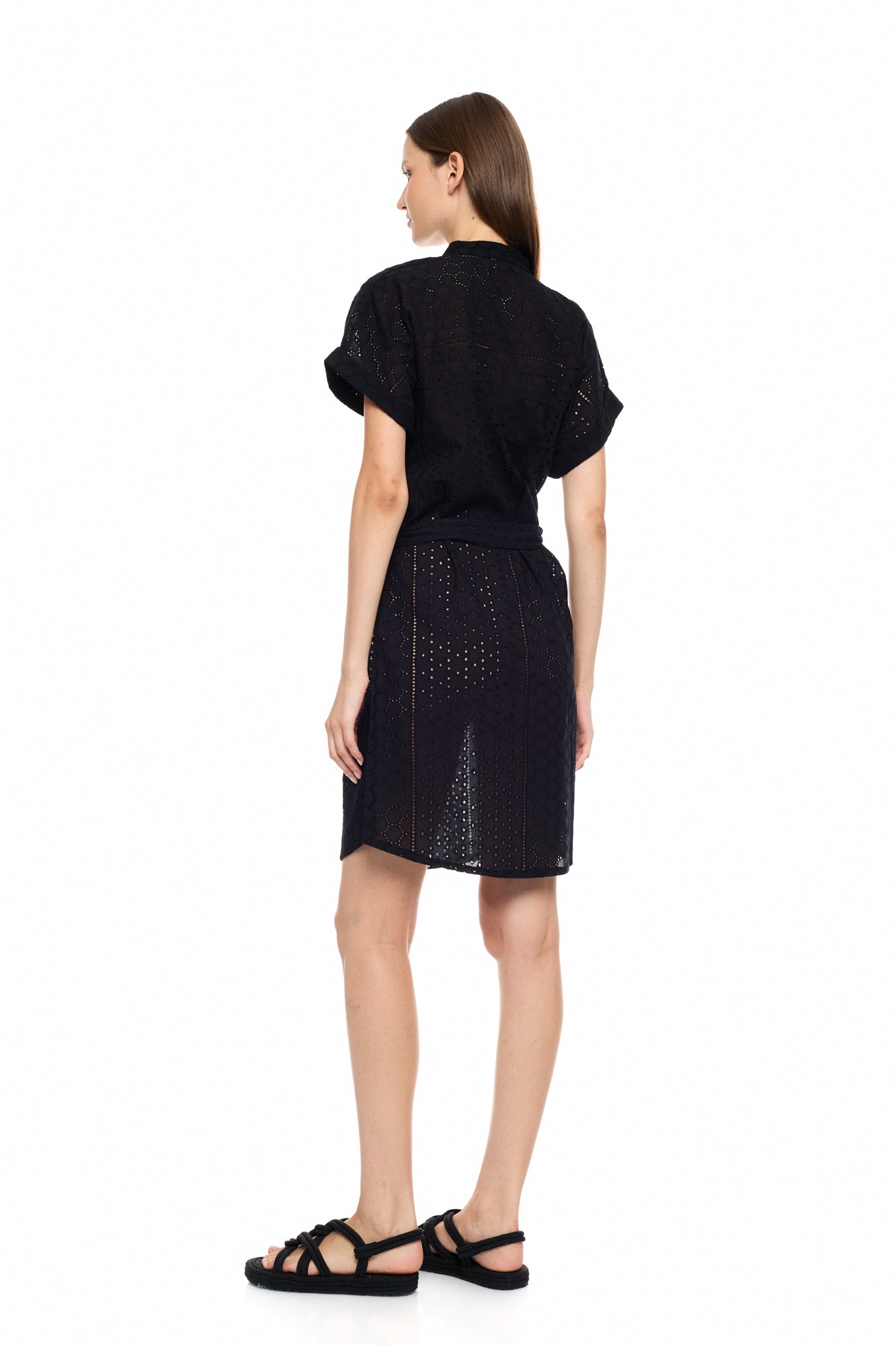 Pink Label - Beachwear Buttoned Embrodery