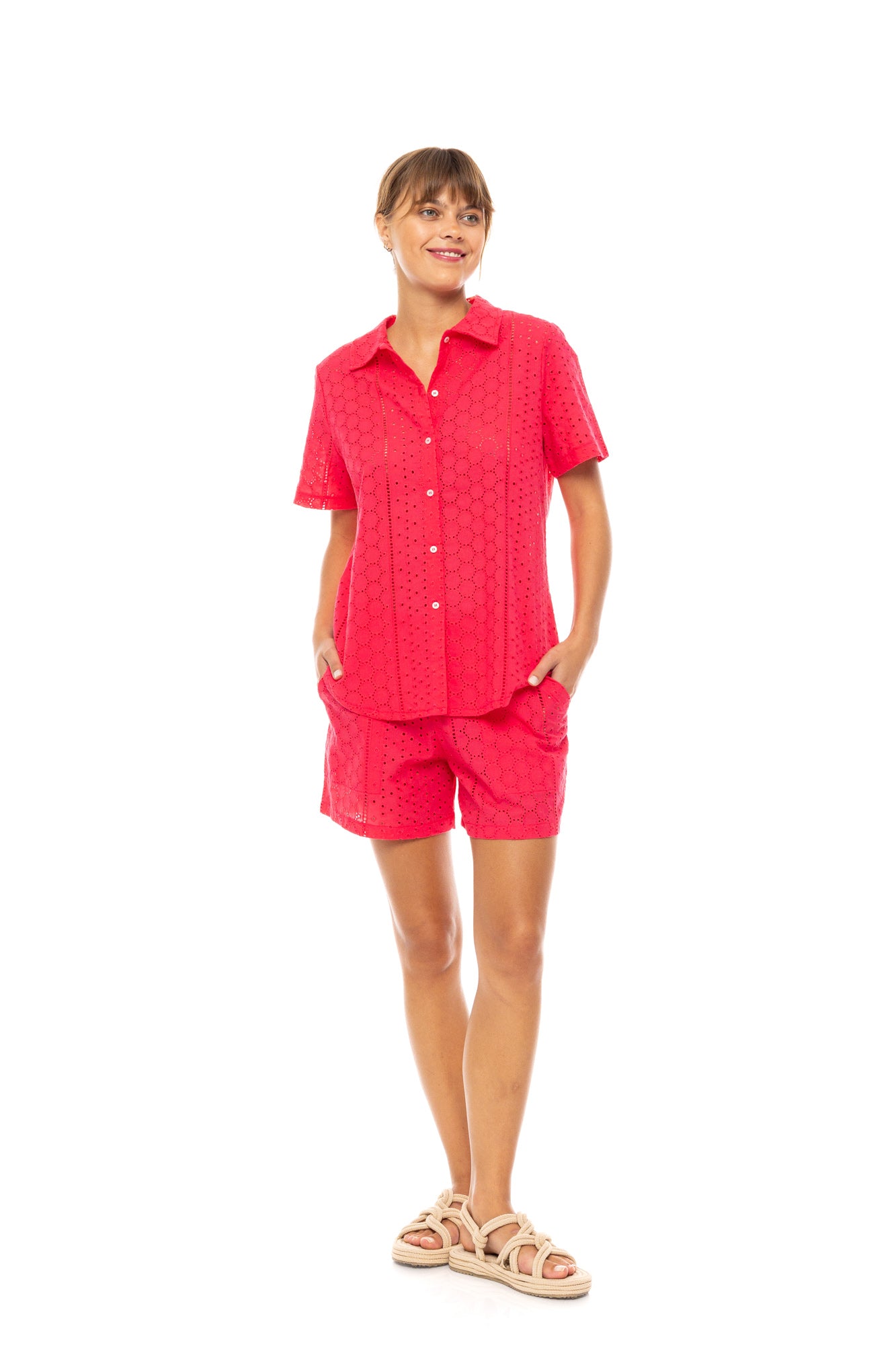 Pink Label - Beachwear Set Embrodery