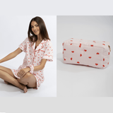 Harmony Gift Set: Βαμβακερή Πιτζάμα & Ασορτί Νεσεσέρ