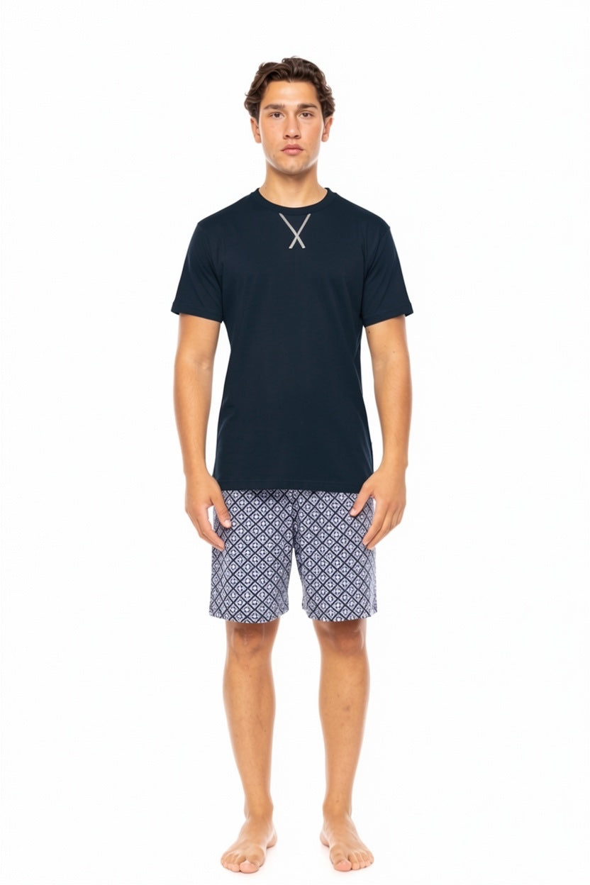 Ulisse - Pyjama Navy Botany