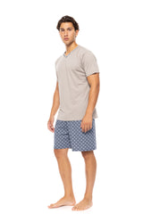 Ulisse - Pyjama V Navy Botany