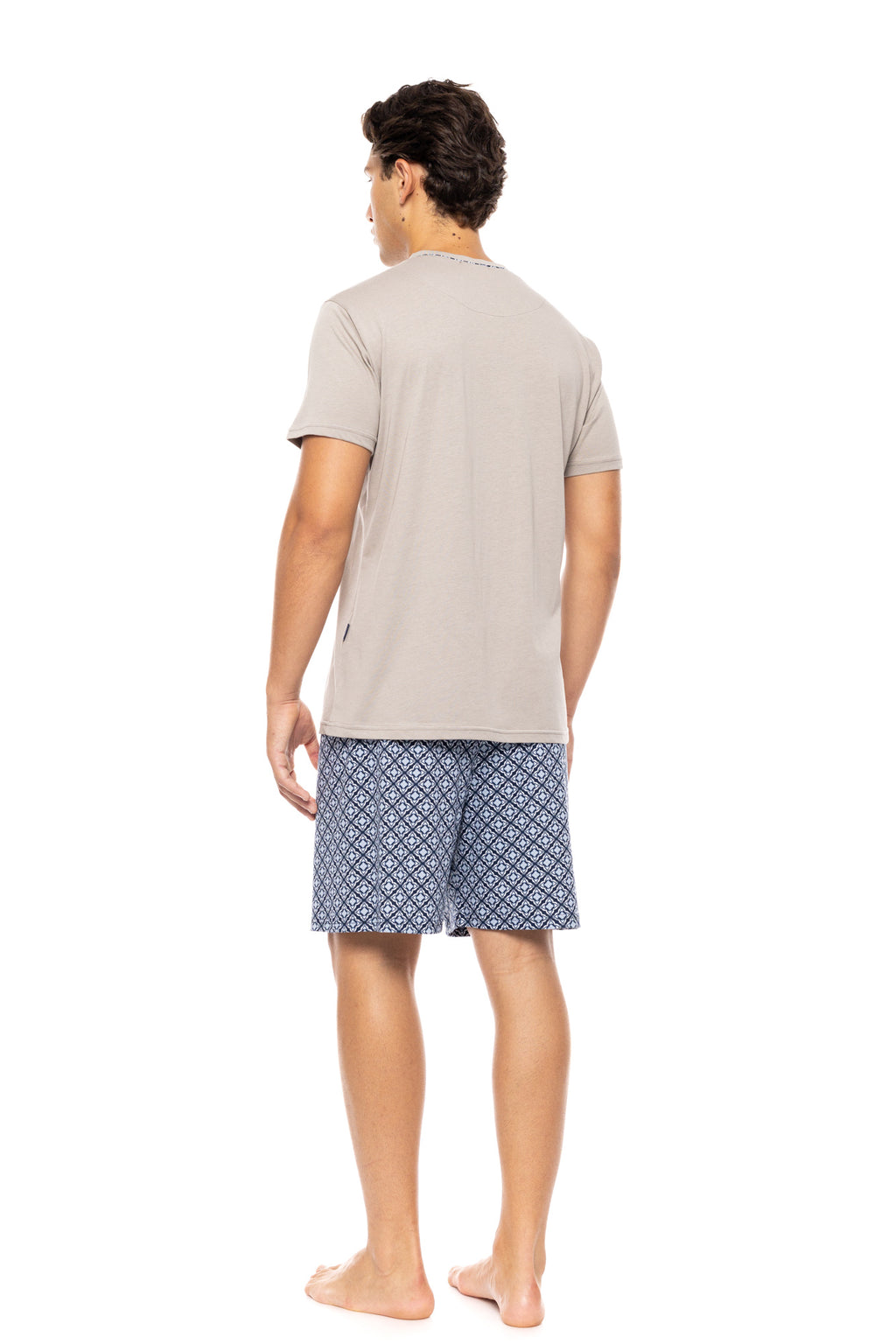 Ulisse - Pyjama V Navy Botany