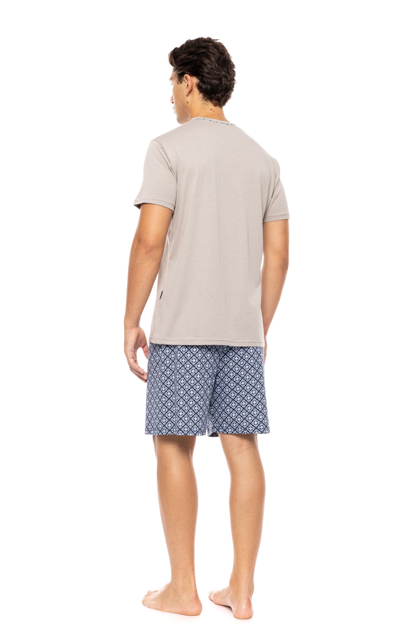 Ulisse - Pyjama V Navy Botany