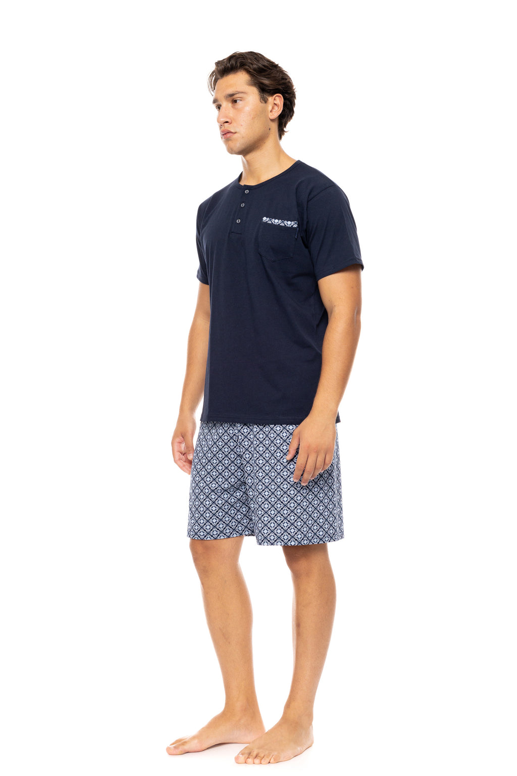 Ulisse - Pyjama 3Pcs Navy Botany