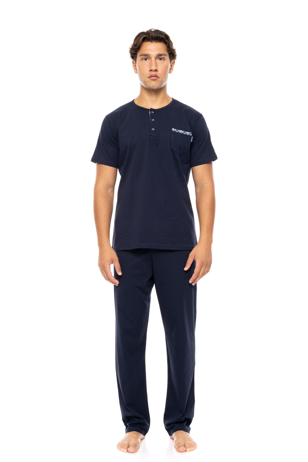 Ulisse - Pyjama 3Pcs Navy Botany