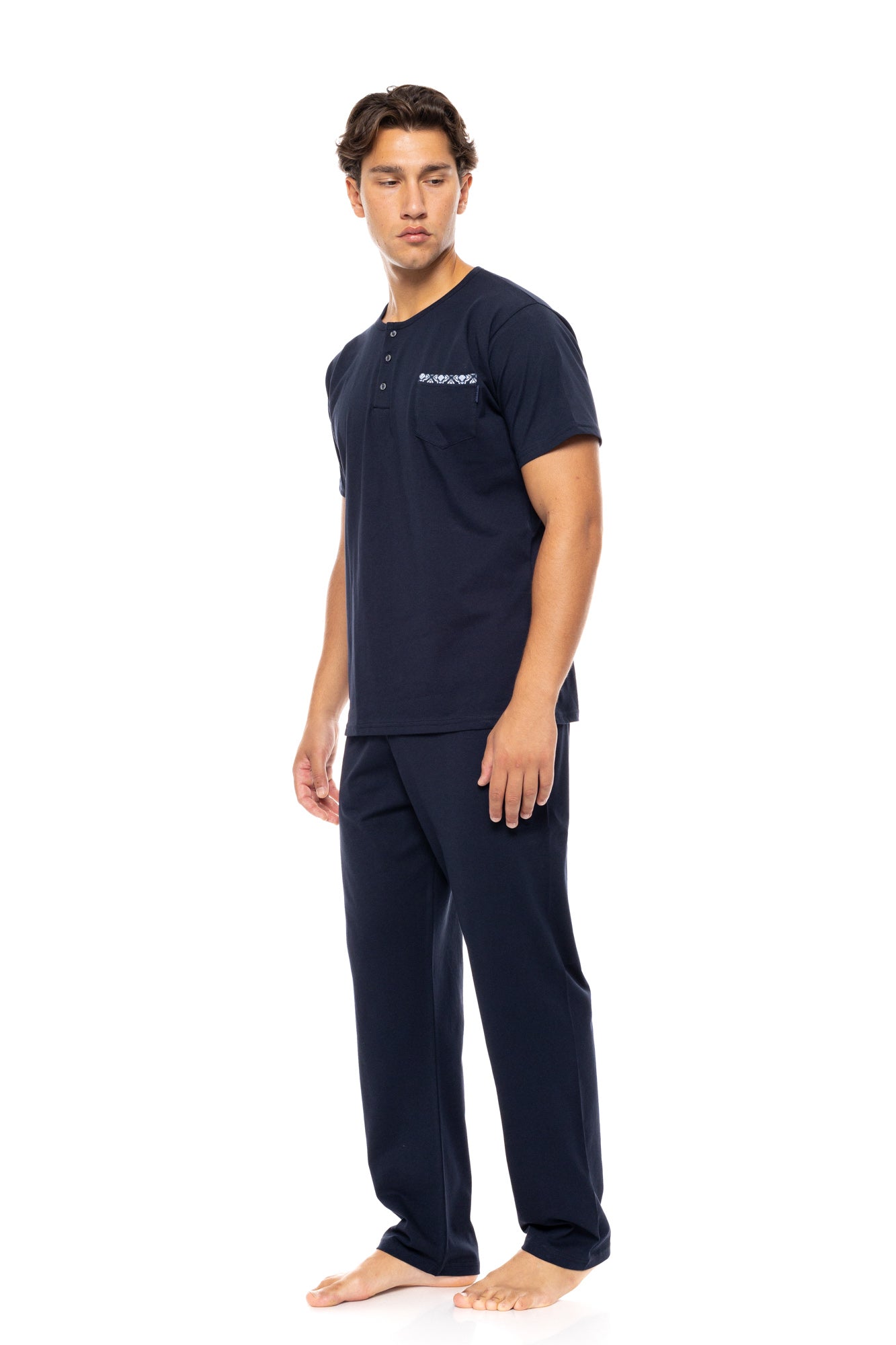 Ulisse - Pyjama 3Pcs Navy Botany
