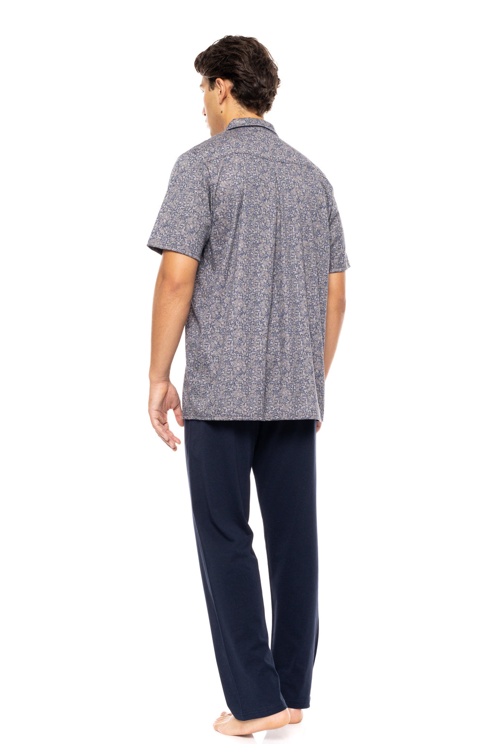 Ulisse - Pyjama Buttoned Midnight Blue