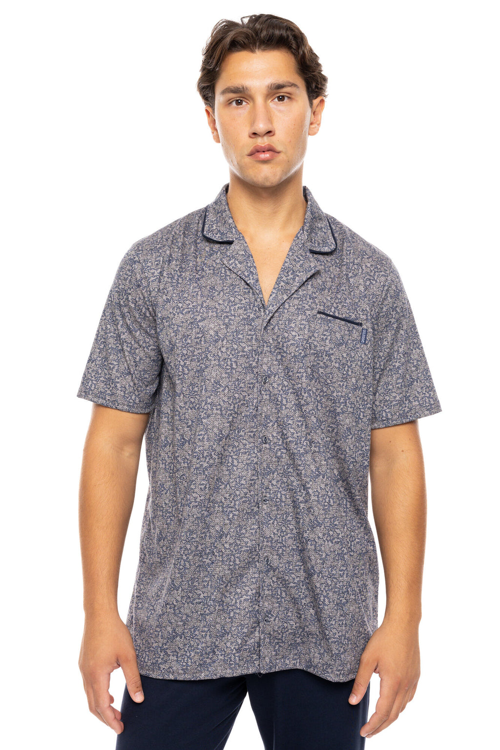 Ulisse - Pyjama Buttoned Midnight Blue