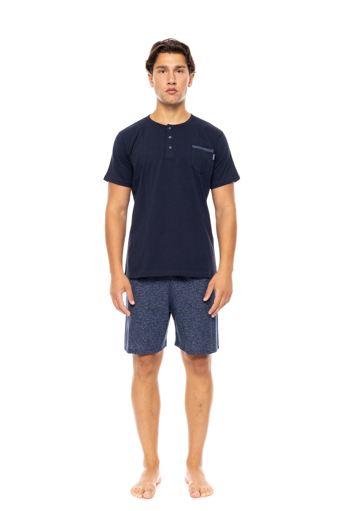 Ulisse - Pyjama 3Pcs Deep Blue